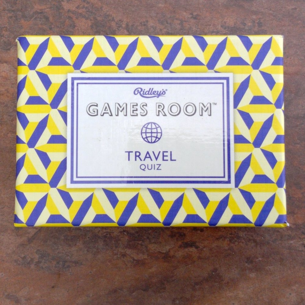 Ridley’s Games Room Travel Quiz Game